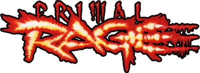 Primal Rage logo for Sega Saturn